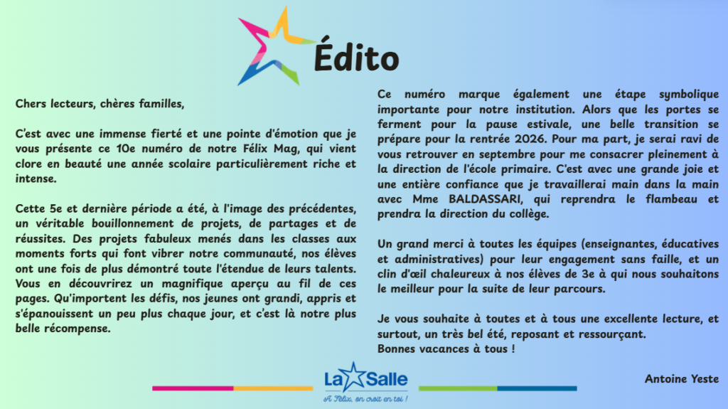 cloture-de-lannee-scolaire-felix-mag-et-bel-ete